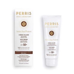 Active Sun Protect Sun Cream Spf 50+ 75 ml - Perris Swiss Laboratory